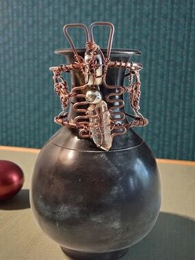 Handcrafted Copper Wire Butterfly Cuff